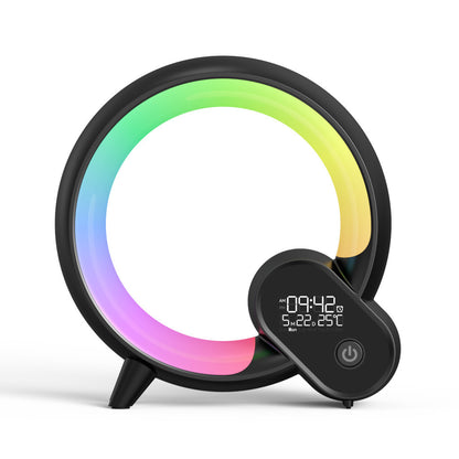 Q Light Sunrise Alarm Clock with Bluetooth & Atmosphere Light