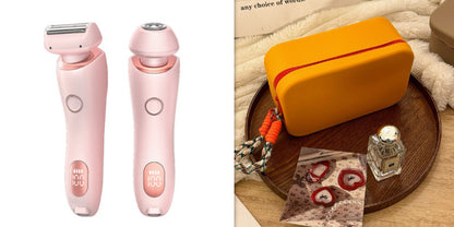 2-in-1 USB Rechargeable Hair Removal Epilator & Trimmer for Women