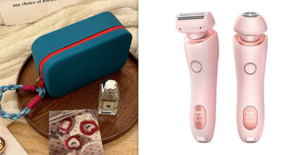 2-in-1 USB Rechargeable Hair Removal Epilator & Trimmer for Women