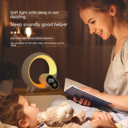 Q Light Sunrise Alarm Clock with Bluetooth & Atmosphere Light