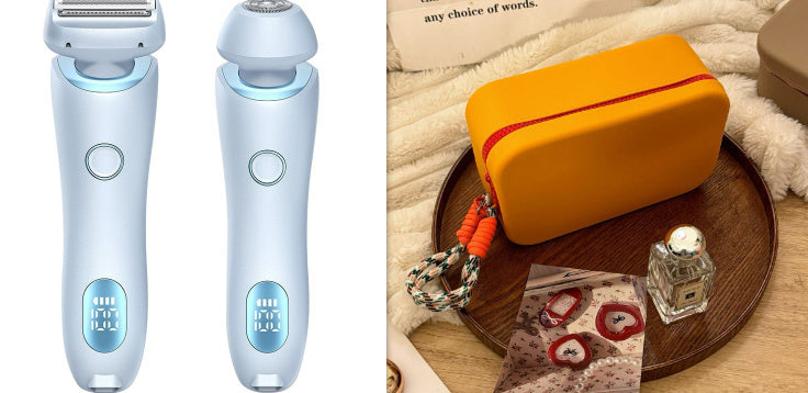 2-in-1 USB Rechargeable Hair Removal Epilator & Trimmer for Women