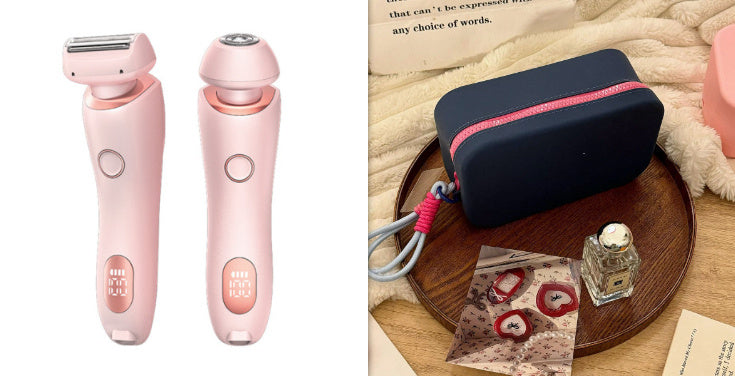 2-in-1 USB Rechargeable Hair Removal Epilator & Trimmer for Women