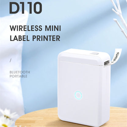 Cartlivv Niimbot D110 Household Label Printer | Thermosensitive Adhesive