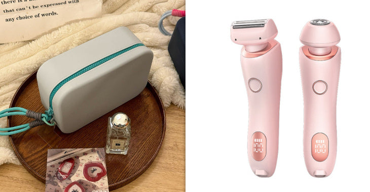 2-in-1 USB Rechargeable Hair Removal Epilator & Trimmer for Women