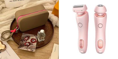 2-in-1 USB Rechargeable Hair Removal Epilator & Trimmer for Women