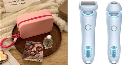 2-in-1 USB Rechargeable Hair Removal Epilator & Trimmer for Women