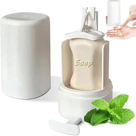 Wall-Mounted Soap Grinder Dispenser & Organizer