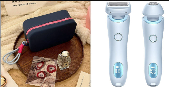 2-in-1 USB Rechargeable Hair Removal Epilator & Trimmer for Women