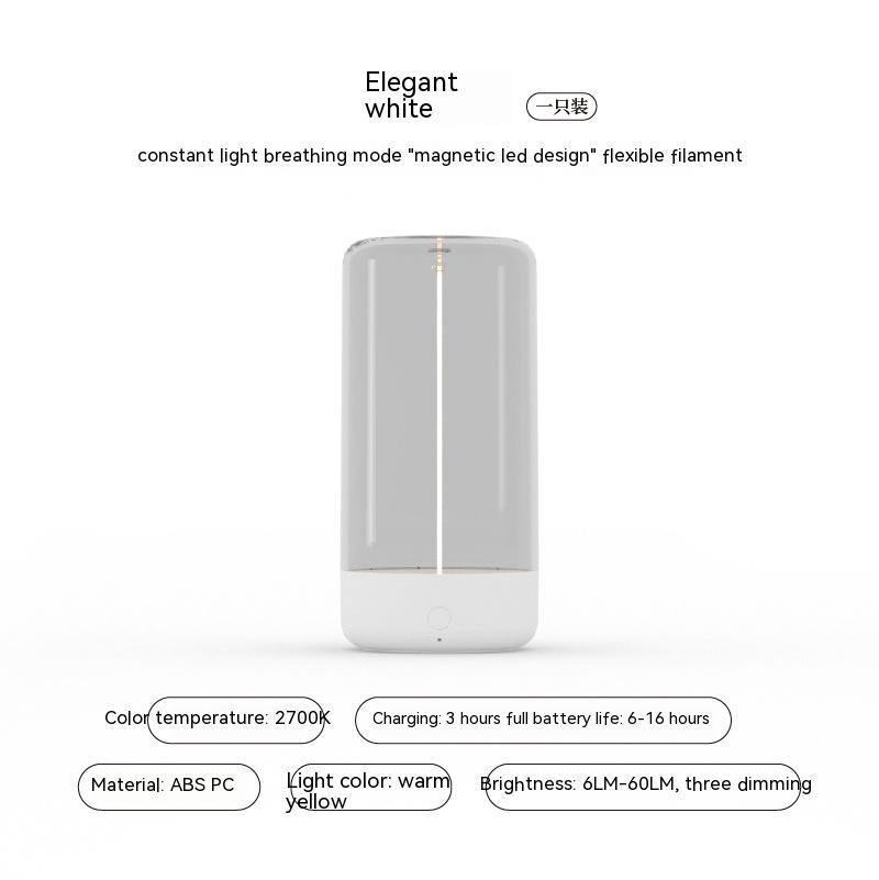 New LED Type-C Rechargeable Portable Camping Night Light