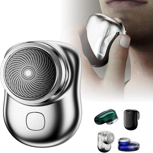 Mini Portable USB Rechargeable Electric Shaver for Men