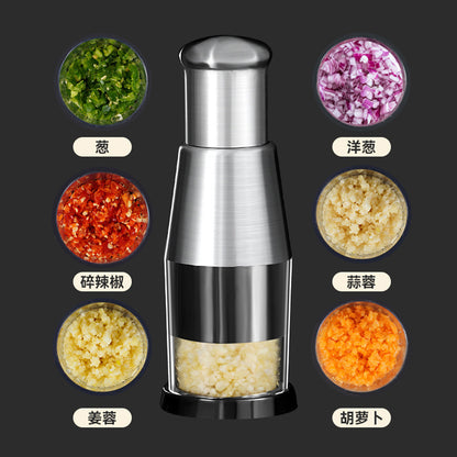 Manual Garlic Crusher & Vegetable Chopper