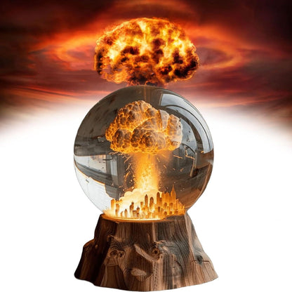 Atomic Bomb Explosion Lamp | 3D Mushroom Cloud LED Night Light